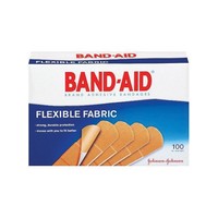 Johnson & Johnson Consumer Products 4444 Johnson & Johnson 1" X 3" Band-Aid Flexible Fabric Strip Adhesive Bandage (100 Per Box)